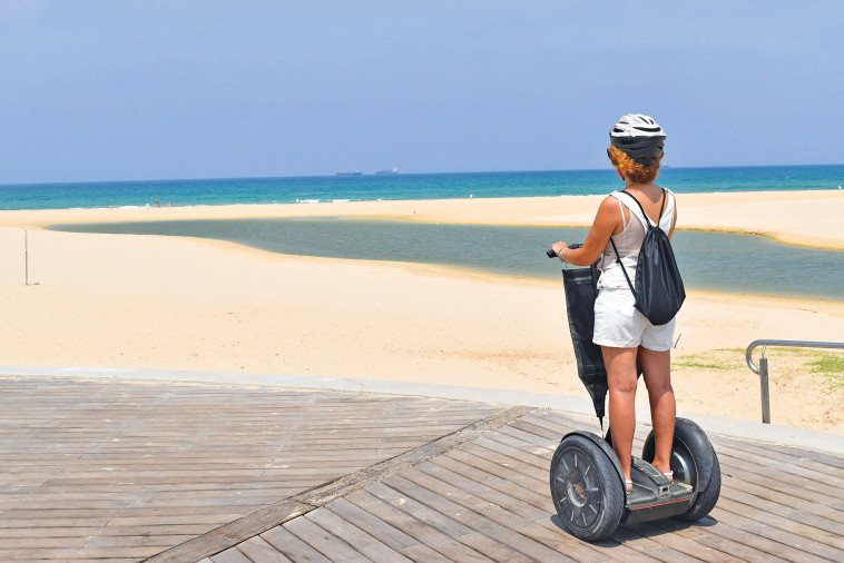 סיור סגוויי בעיר. צילום: מיטל שרעבי