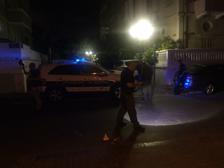  זירת הרצח ביפו. צילום: דוברות המשטרה