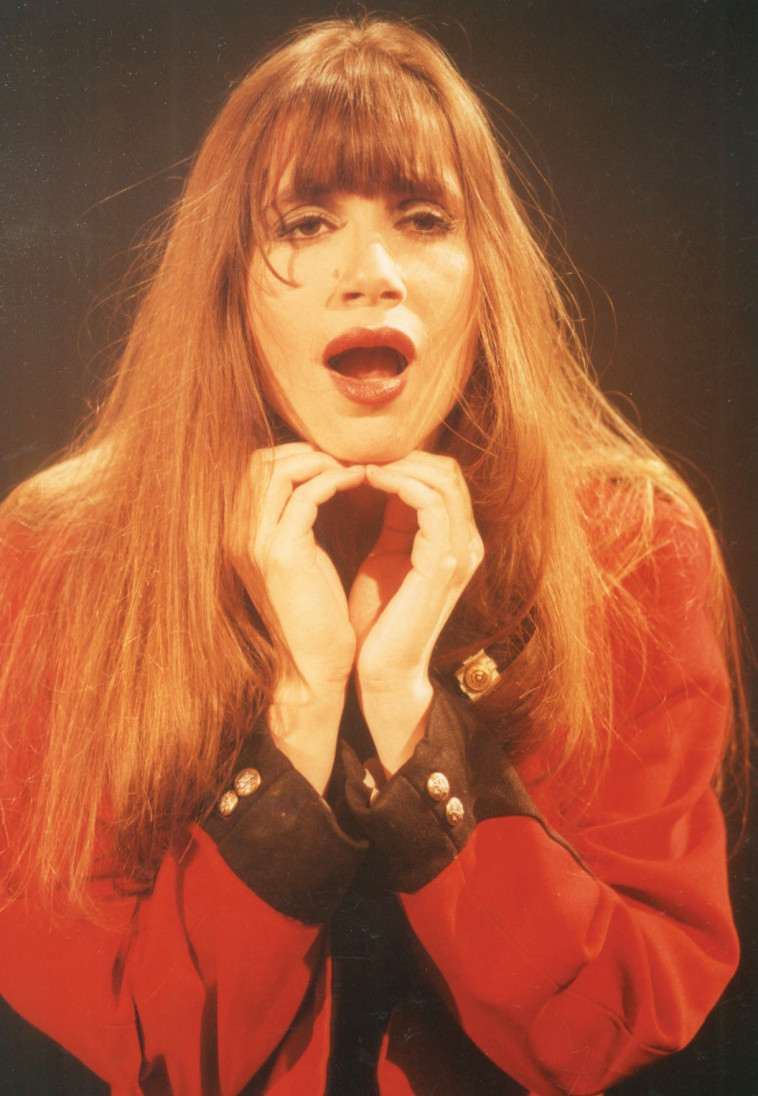 קרן הכט בצעירותה. צילום: יהונתן שאול 