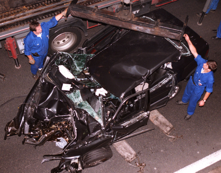 התאונה של דיאנה. צילום: רויטרס 