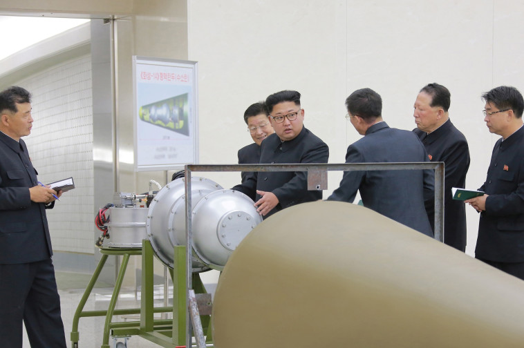 קים ג'ונג און. &quot;כל יבשת אמריקה נמצאת בטווח האש&quot;. צילום: רויטרס