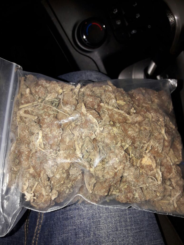 הסמים שנתפסו. צילום: דוברות המשטרה