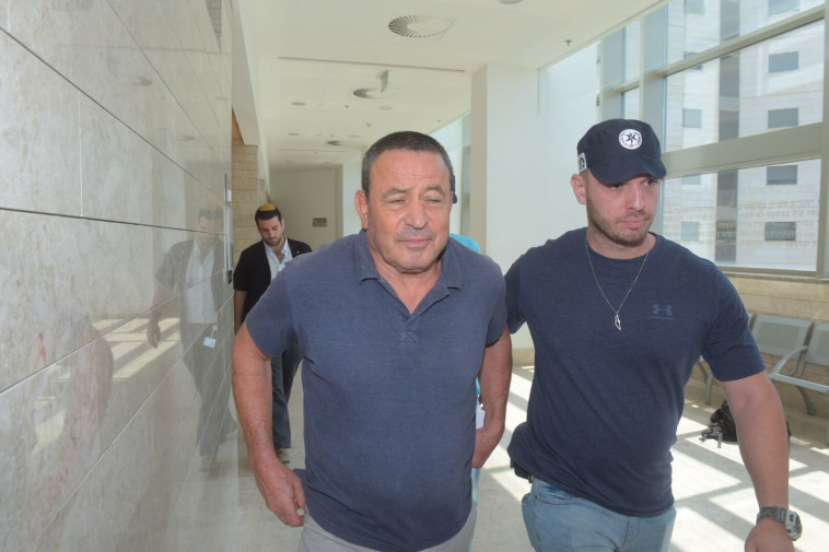 ברוש בבית המשפט. צילום: אבשלום ששוני