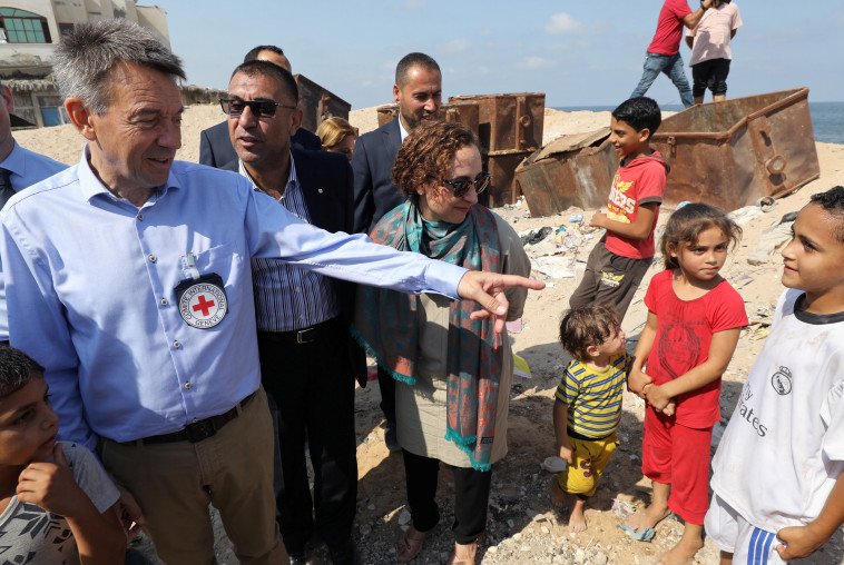 מאוור, היום בעזה. צילום: רויטרס