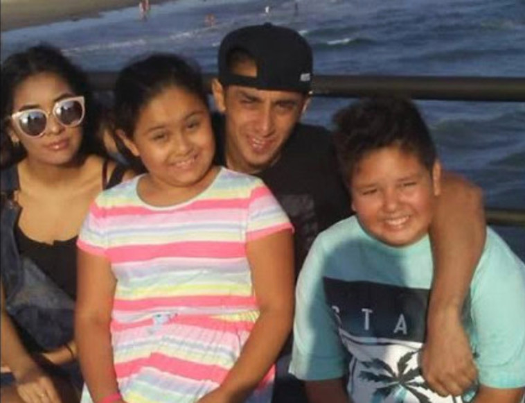 גרסיה ומשפחתו. טוויטר