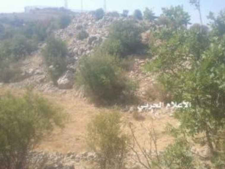 האזור בו חזבאללה טען כי חשף מתקן ריגול. צילום: התקשורת הלבנונית