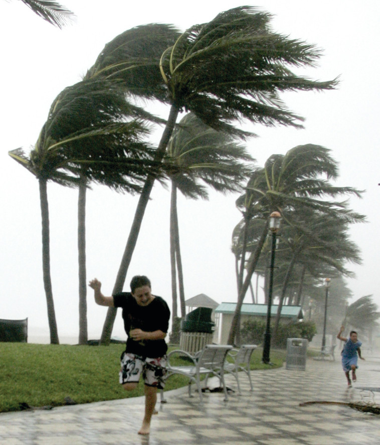 הוריקן קתרינה. הסופה הרצינית האחרונה שהתרחשה עד השבוע האחרון. צילום: רויטרס