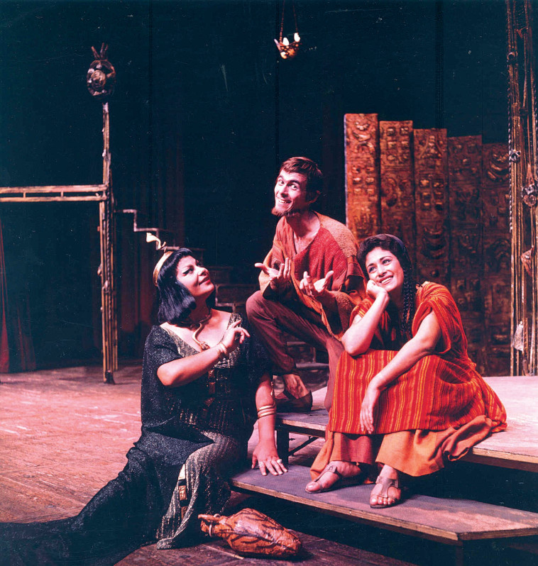 אילי גורליצקי ב&quot;שלמה המלך ושלמי הסנדלר&quot;. צילום: ישראל הרמתי, תיאטרון הקאמרי 