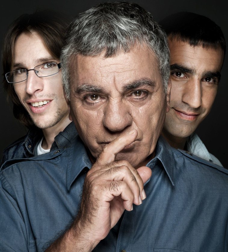 גברי בנאי עם הבנים בעז