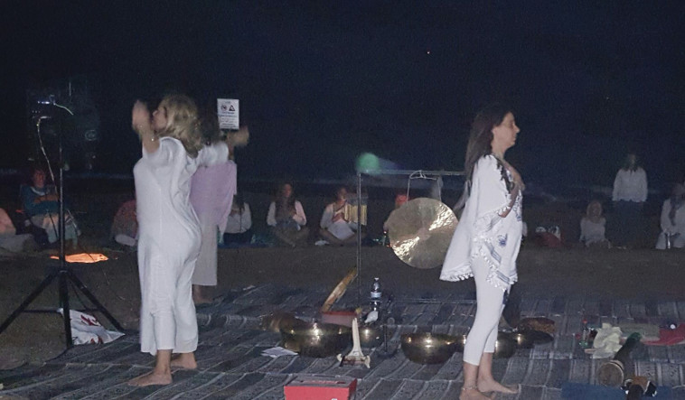 טקס התשליך הנשי הרוחני. צילום פרטי