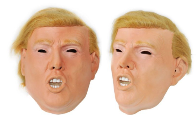 ללא אדם מאחורי המסכה, השחור בעיניים משווה למסכה מראה קצת מפחיד. צילום מסך: איביי