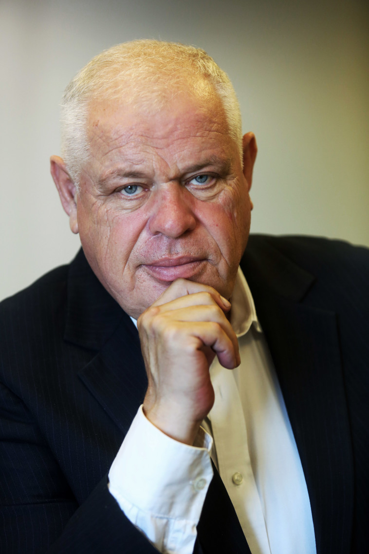 ראש עיריית נצרת עילית, רונן פלוט. צילום: אריאל בשור 