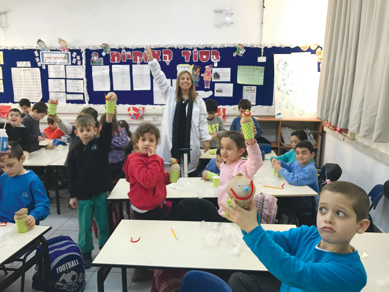 שיעור חווייתי בנושא איכות הסביבה 