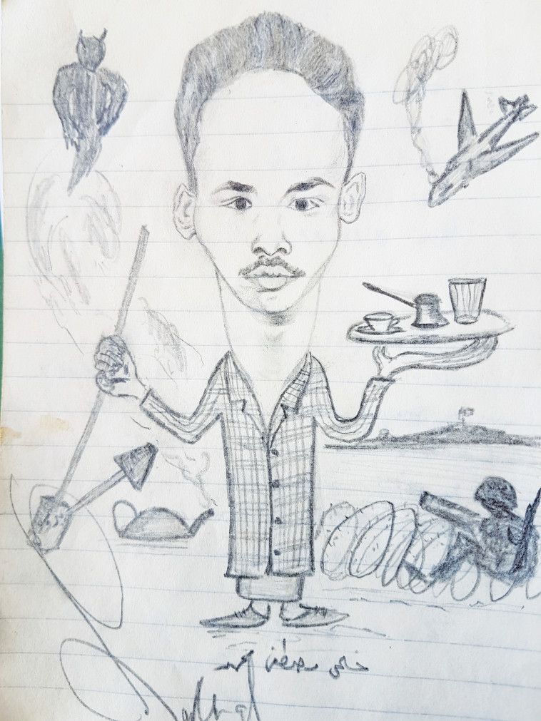 איורים וקטעים מתוך יומנו של החייל המצרי סייד 