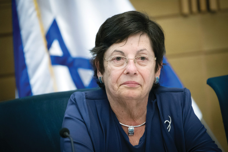 מרים נאור. הנשיאה היוצאת. צילום: יונתן זינדל, פלאש 90