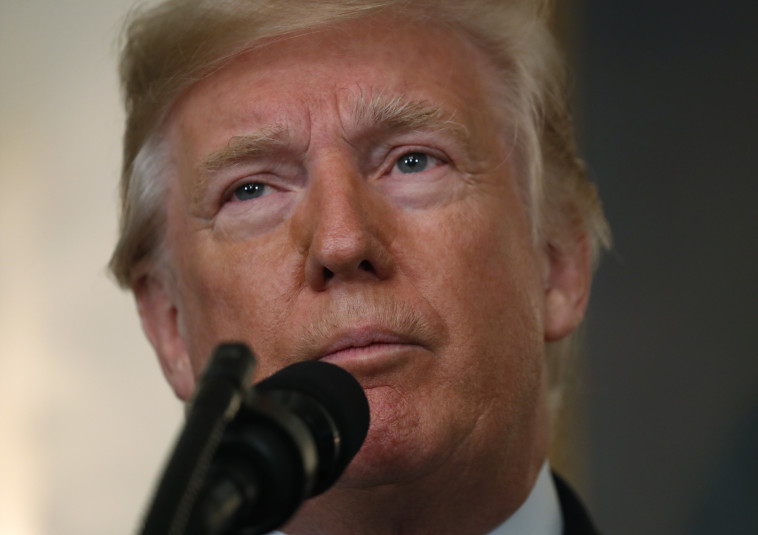 טראמפ. הסנקציות על חיזבאללה בדרך לאישור. צילום: רויטרס