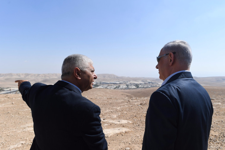 נתניהו וכשריאל. צילום: קובי גדעון, לע&quot;מ