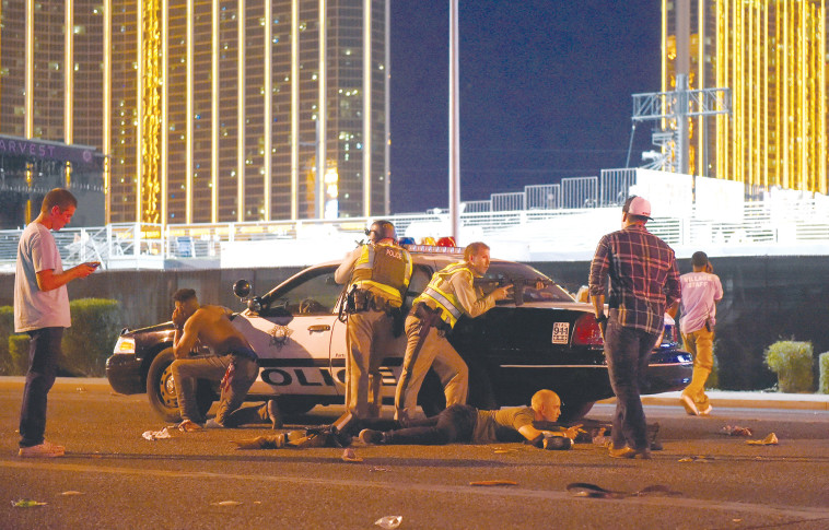 AFP :הירי בלאס וגאס. צילום