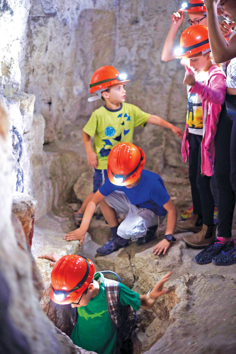 טרק טיילת החומות ומערת צדקיהו. צילום: יעל הרמן