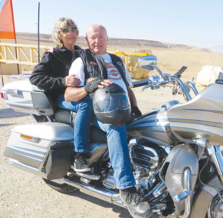 דייב כשר ורעייתו. צילום: איתן קצף