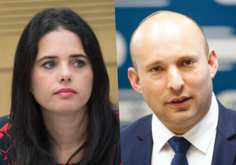 &quot;איפה היו 4 חודשים?&quot; . איילת שקד ונפתלי בנט. צילום: פלאש 90
