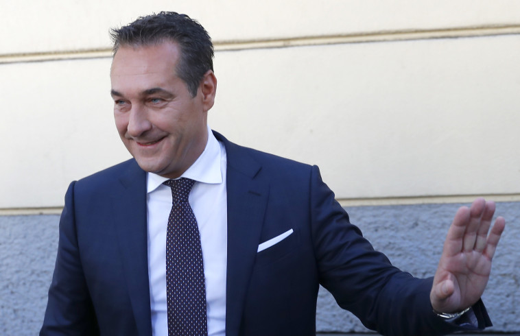 הנס-כריסטיאן שטראכה. צילום: רויטרס