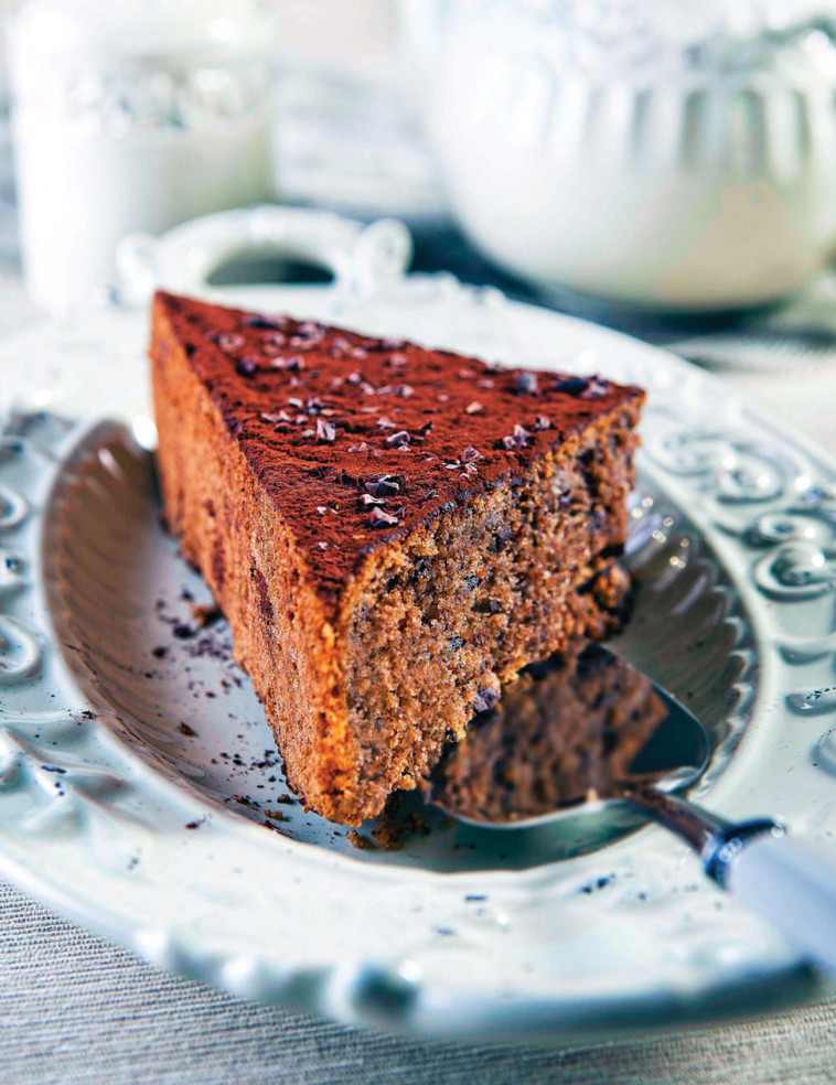 עוגת שוקולד נמסה/פאדג'. צילום: פסקל פרץ-רובין 