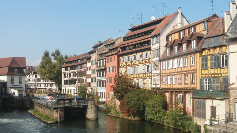 רובע &quot;צרפת הקטנה&quot; בשטרסבורג. צילום: מאיר בלייך