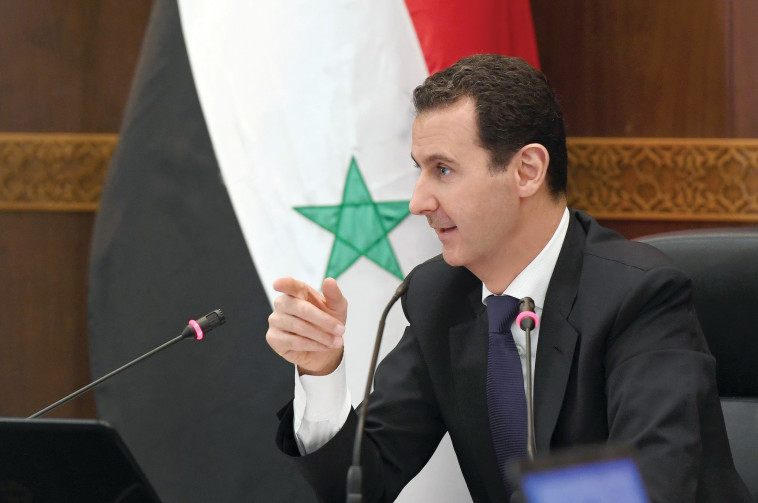 אסד. הצבא שלו מעודד מניצחונותיו. צילום: AFP אסד. הצבא שלו מעודד מניצחונותיו. צילום: AFP