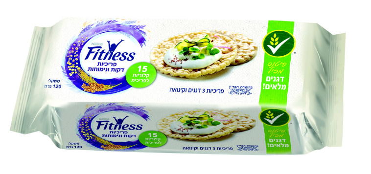 פריכיות פיטנס. צילום: סטודיו אסם