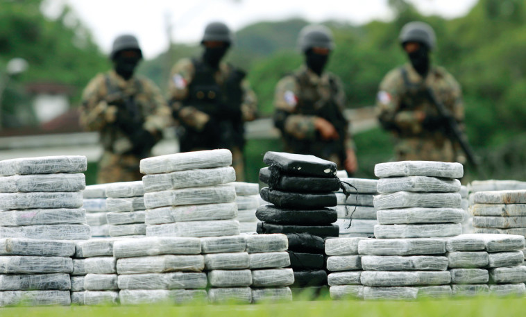 משלוח קוקאין שנתפס בדרום אמריקה. צילום: רויטרס