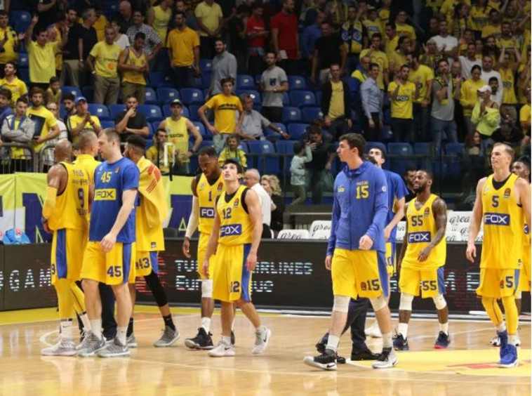 לפחות הם הפסידו. מכבי תל אביב. צילום: עדי אבישי