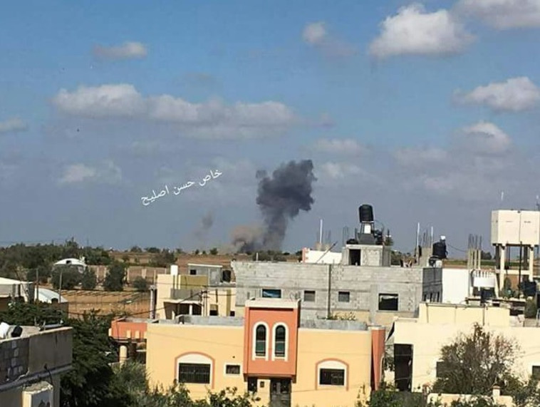 פיצוץ מנהרת הטרור. צילום מסך מטוויטר