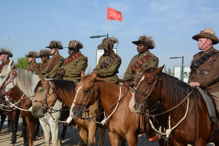 שחזור הקרב ההיסטורי על תחנת הרכבת בצמח. צילום: סמדי מלמד