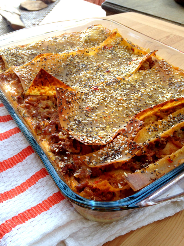 לזניה. צילום: פסקל פרץ רובין