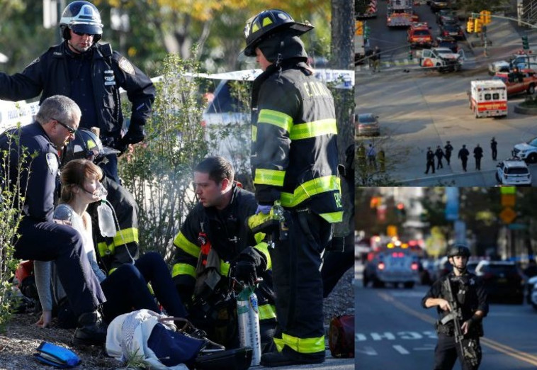 פיגוע הדריסה בניו יורק. צילום: רויטרס