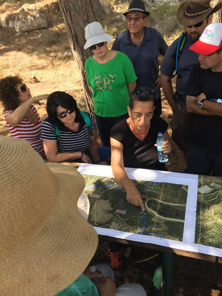  ועד הפעולה להצלת יער הר אדר. צילום פרטי