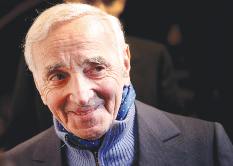 שארל אזנבור. רויטרס 