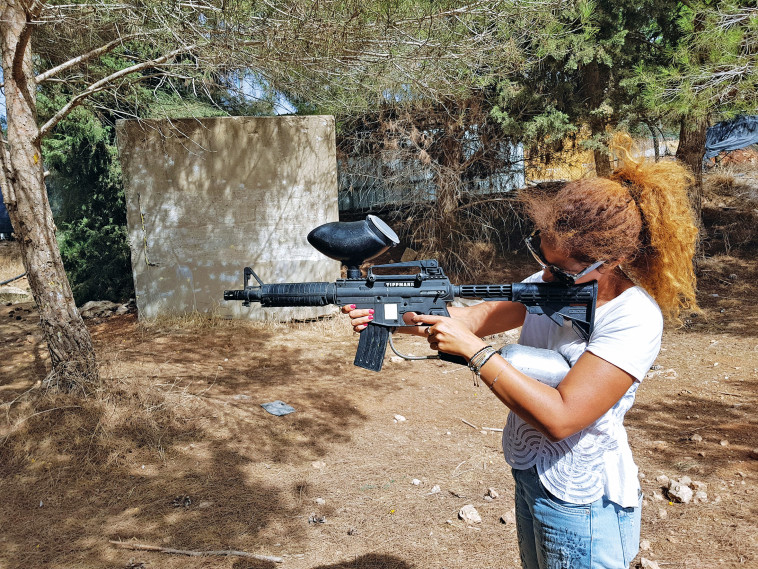  פיינטבול. צילום: אלי פכטר 