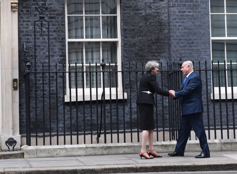 נתניהו ומיי. צילום: קובי גדעון, לע&quot;מ