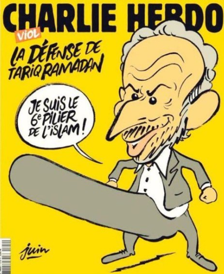 קריקטורה של רמדאן בצ'ארלי הבדו. צילום מסך