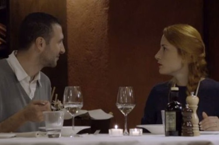 לא מוצאת בו עניין. עדי ותומר. צילום מסך &quot;קשת&quot;