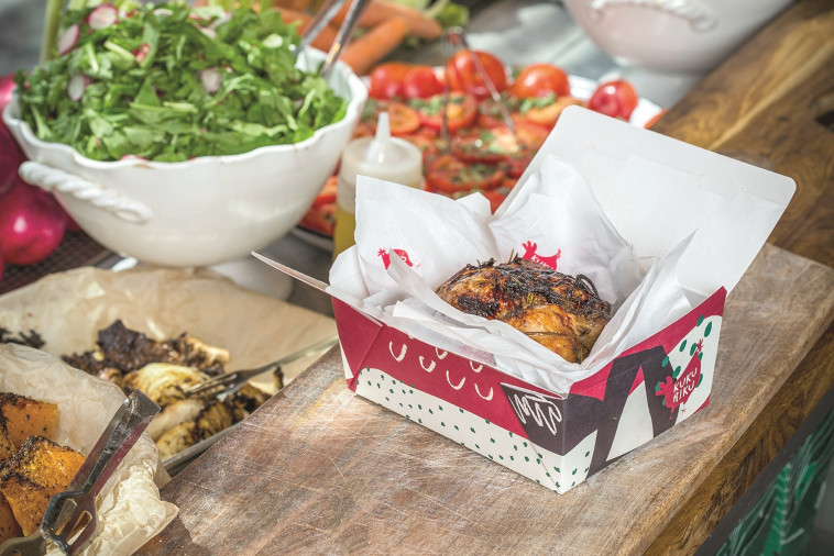 ריח משגע. מנת עוף של KUKURIKU. צילום: אפיק גבאי