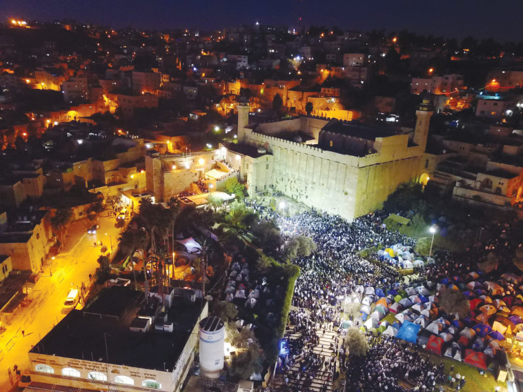 שבת בחברון. צילום: דובר צה&quot;ל