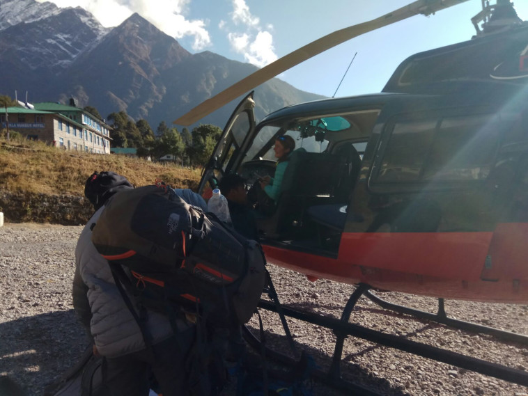 חילוץ הישראלית תהילה אלמקייס. צילום: הפניקס