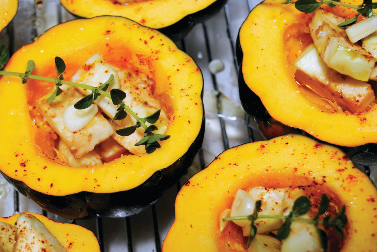 דלעת ערמונים מתובלת