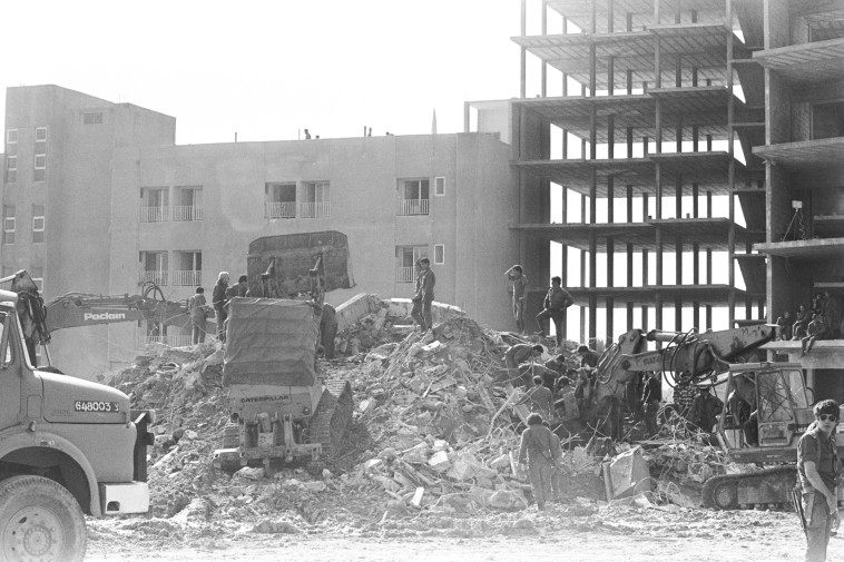 אסון צור הראשון. צילום: מיקי שוביץ, לע&quot;מ