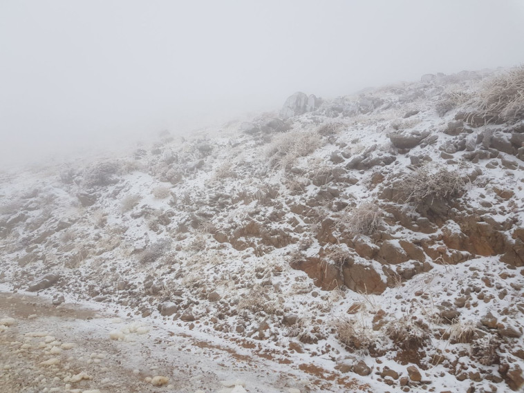 שלג בחרמון. צילום ארכיון: מיקי ענבר, אתר החרמון