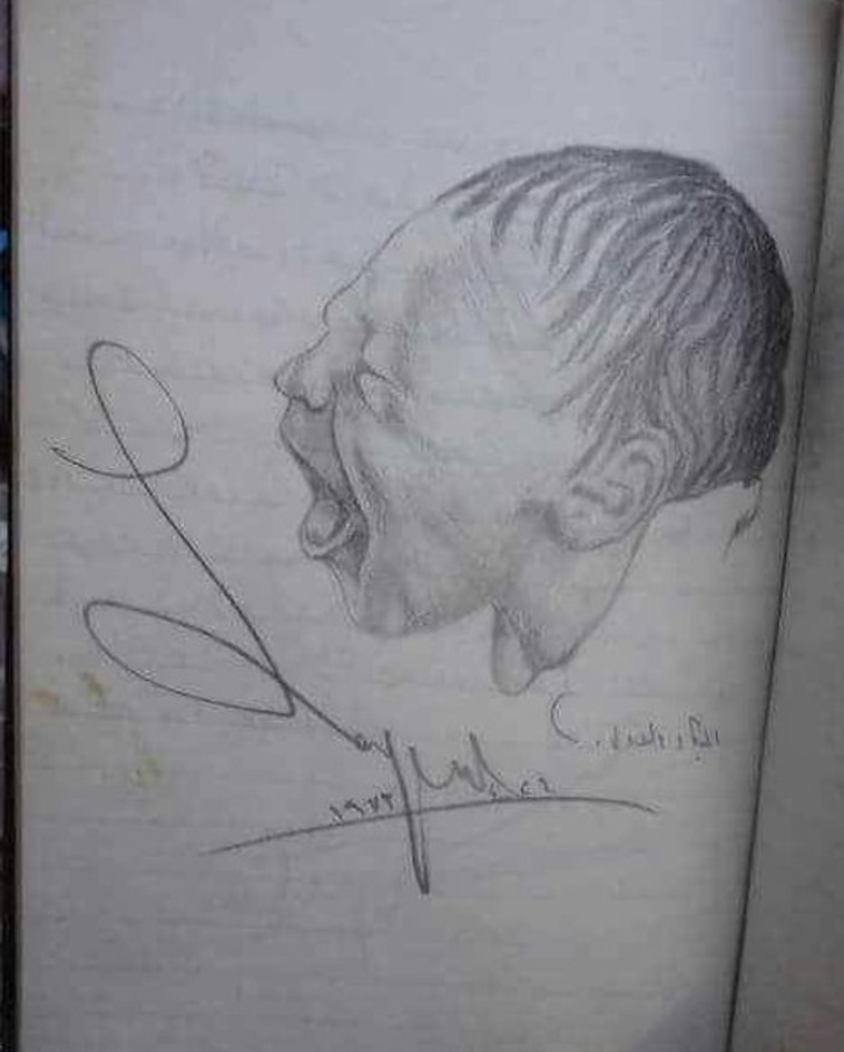 איורים מתוך יומנו של החייל המצרי סייד