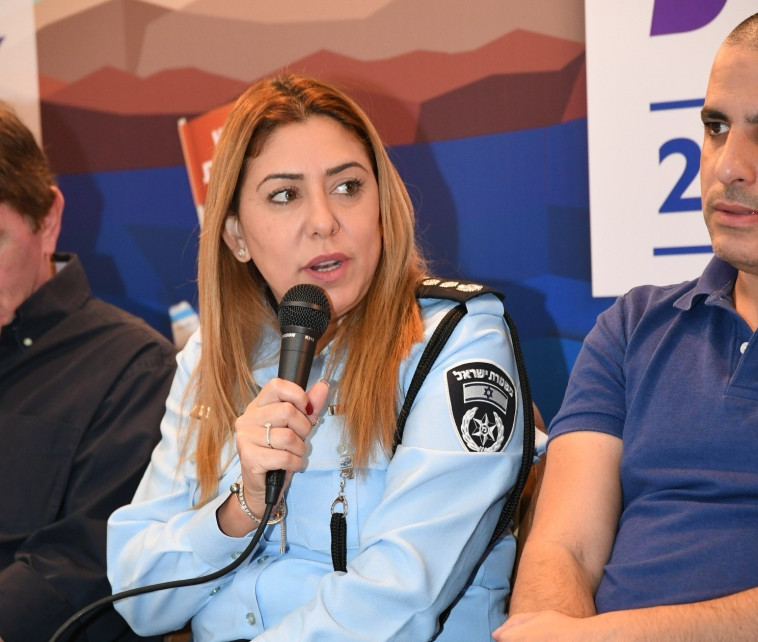 דוברת המשטרה מירב לפידות. צילום: אודי פורטל